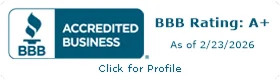 BBB Accredited Business A+