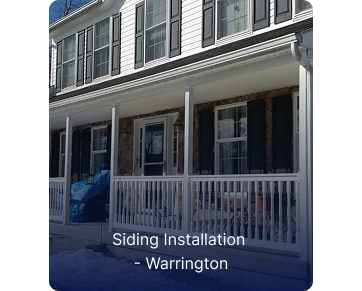 Siding Installation - Warrington